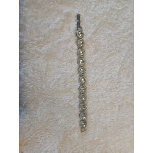 Silver Round Tennis Bracelet